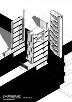 Kar – Khaneh Office Building shidarch 24 283x400 - ساختمان اداری کارخانه (کار- خانه)